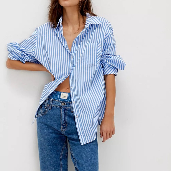 Free People
Sabine Striped Articulated Shirt - Picture 7 of 9
